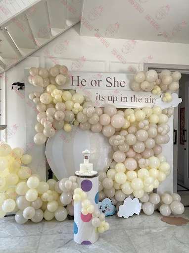 Premium Pink Heart Birthday Decor Lahore