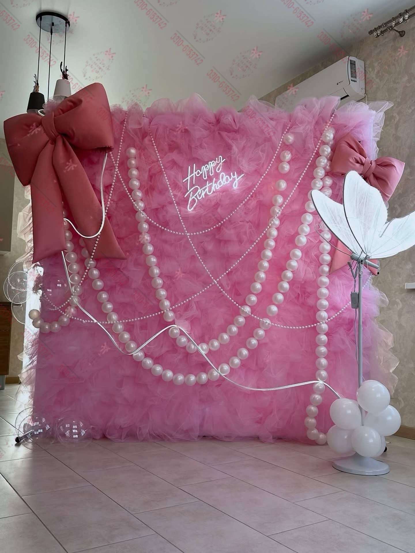 Romantic Female Birthday Decor Lahore
