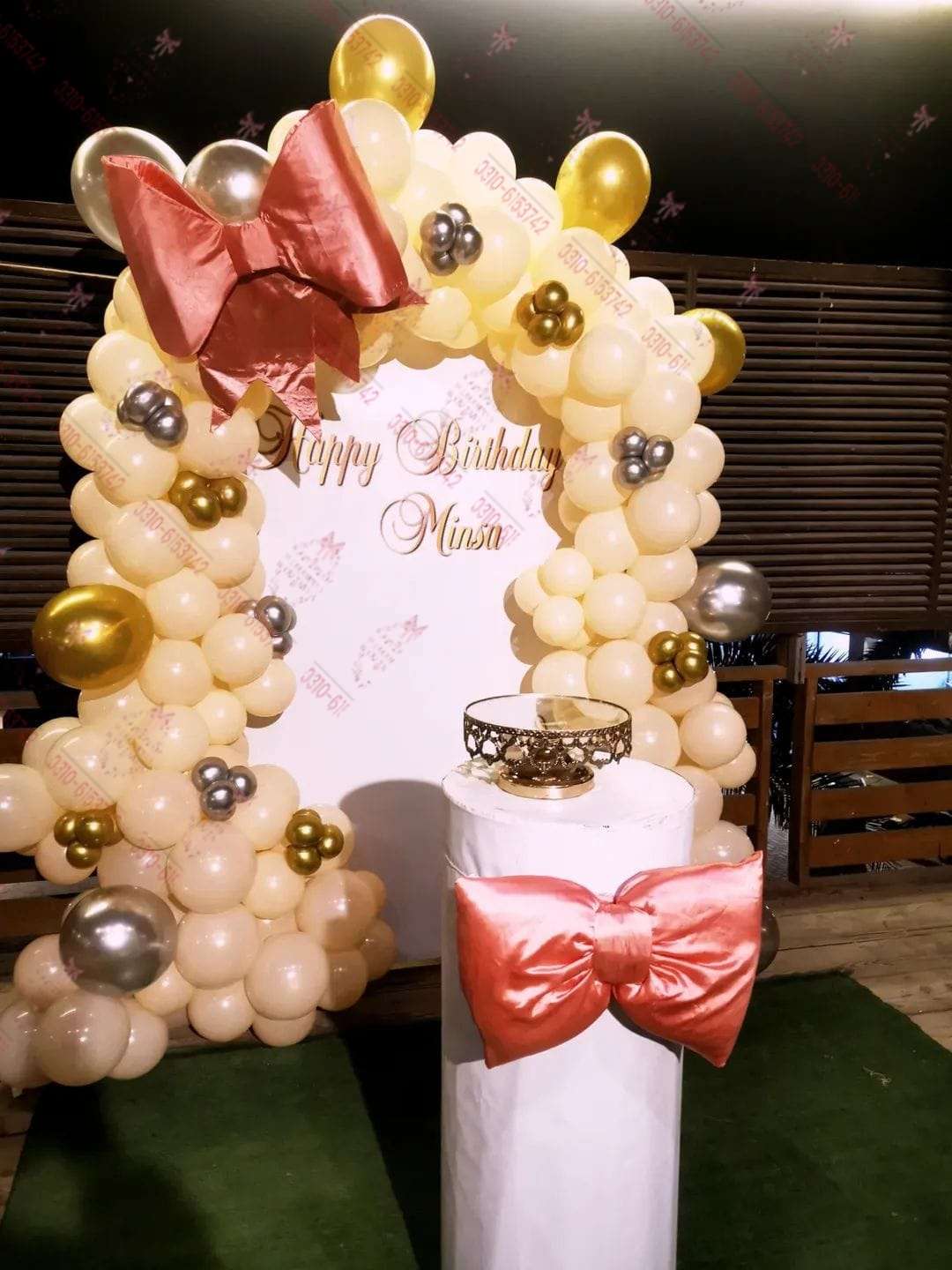 Luxury Female Birthday Decor Lahore