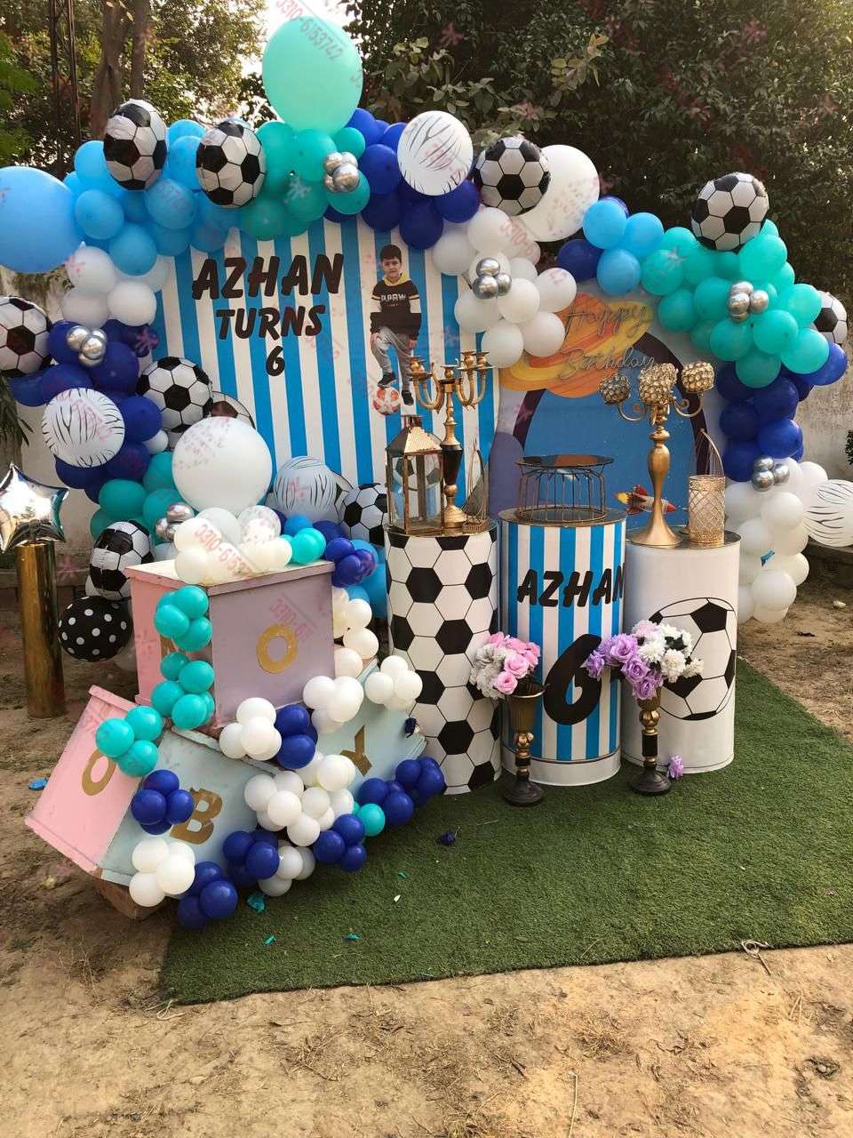 Football Theme Kids Decor Lahore