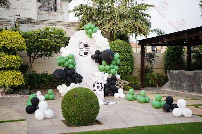 Kids Football Birthday Decor Lahore