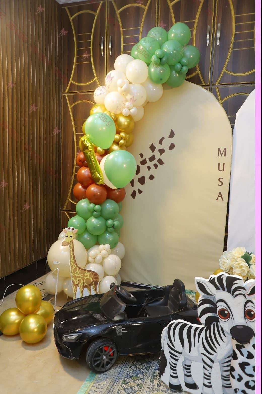 Animals Car Jungle Birthday Decor Lahore