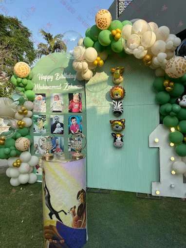 Kids Jungle Animal Birthday Decor Lahore