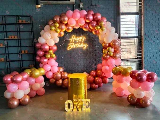 Elegant Birthday Event Decor Theme Lahore