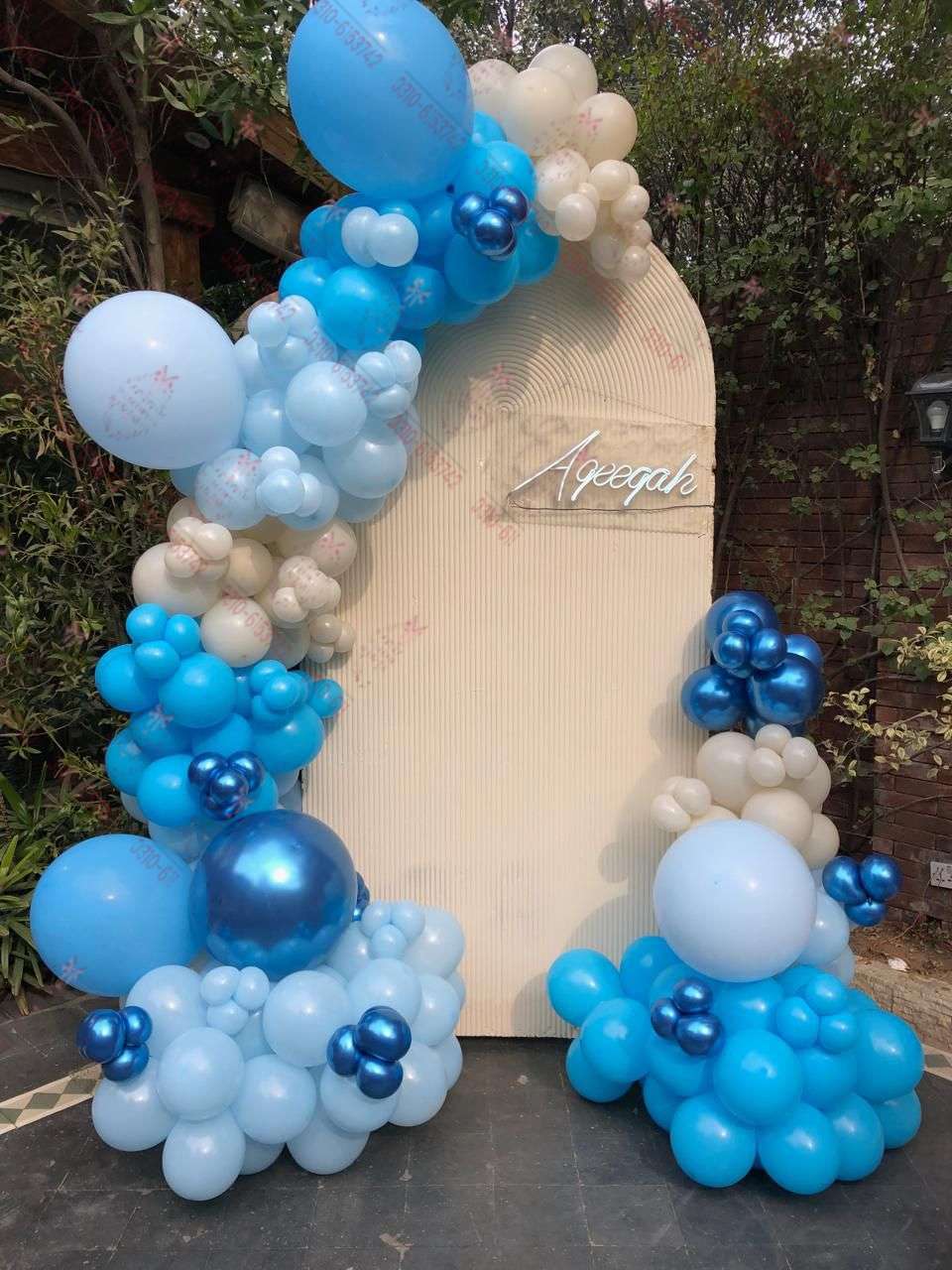 Unicorn Rainbow Birthday Decor Lahore