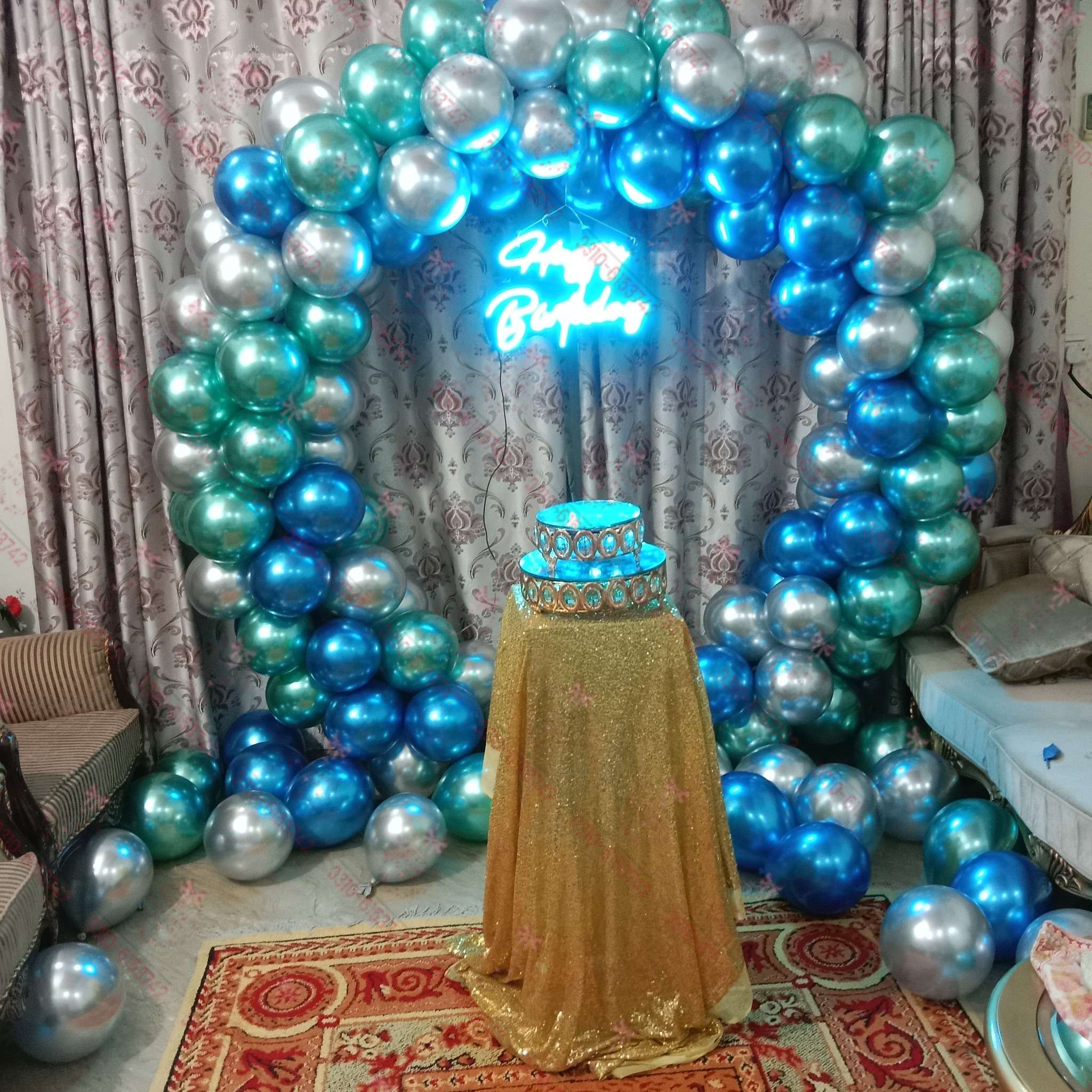 Simple Family Birthday Decor Lahore