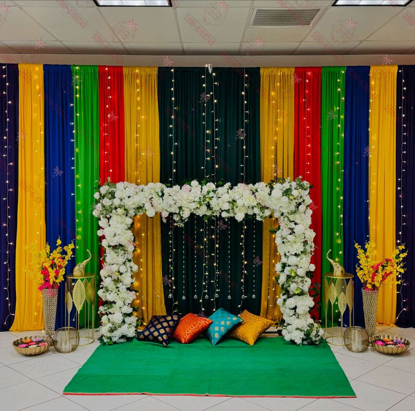 Mehndi Night Decor Lahore