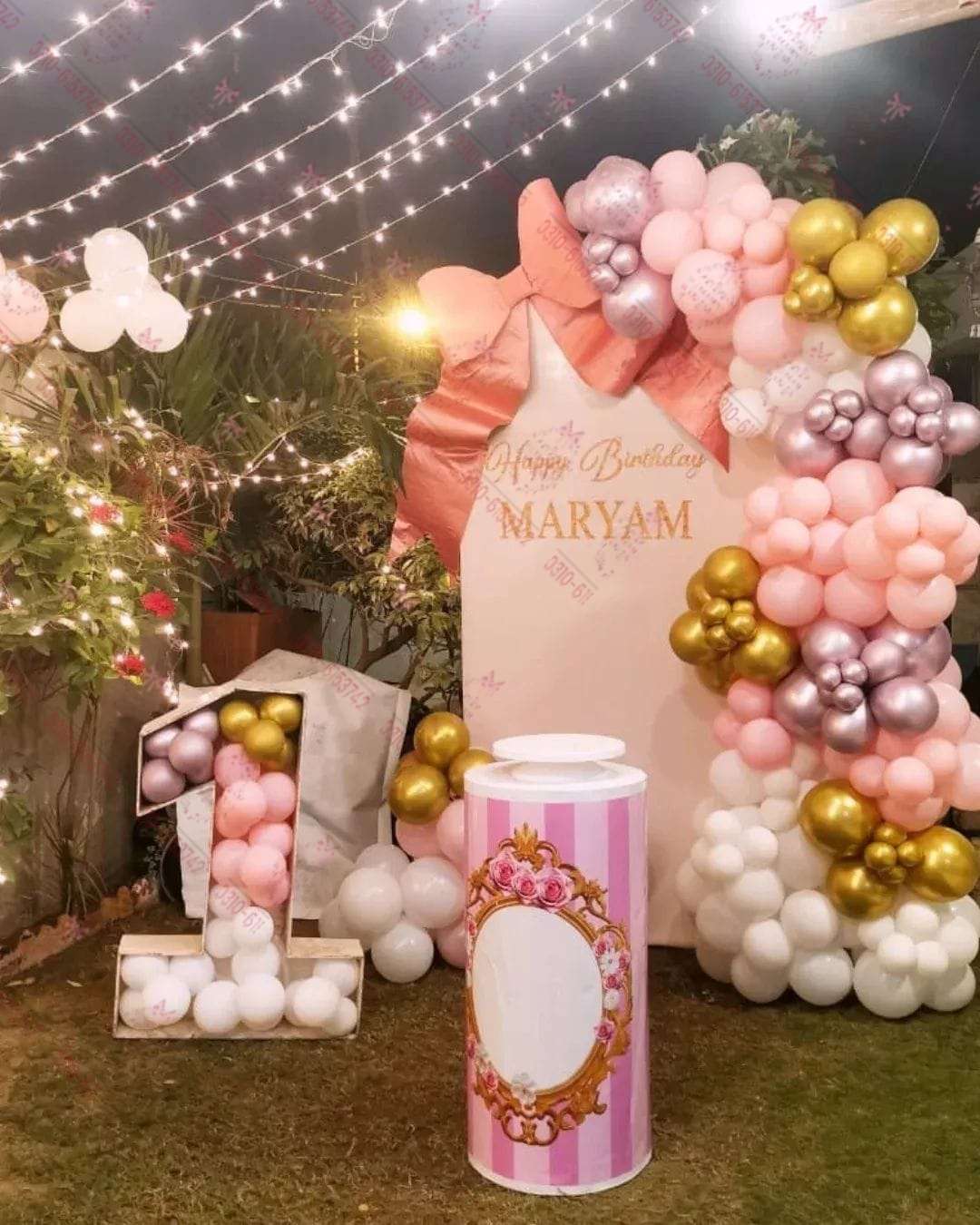 1st Birthday Baby Girl Decor Lahore