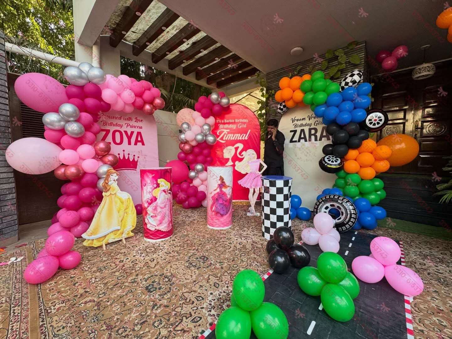 Unicorn Pink Birthday Decor Lahore