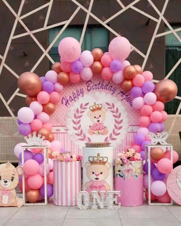 Princess Crown Event Decor in Lahore