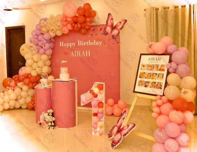 Rainbow Unicorn Birthday Decor Lahore
