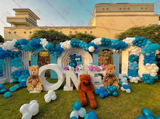 Kids Balloon Teddy Bear Decoration Lahore