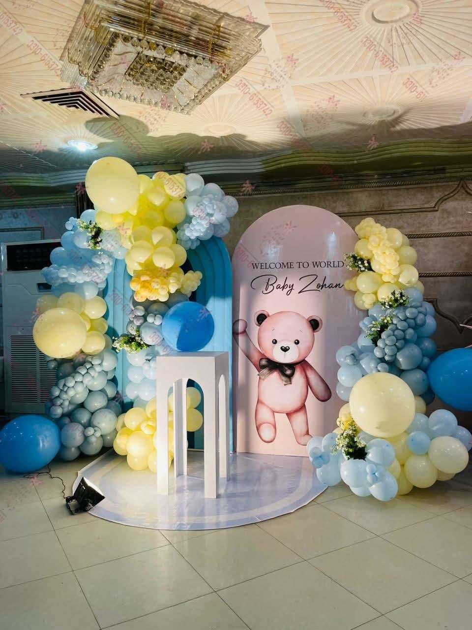 Teddy Bear Decoration Setup Lahore