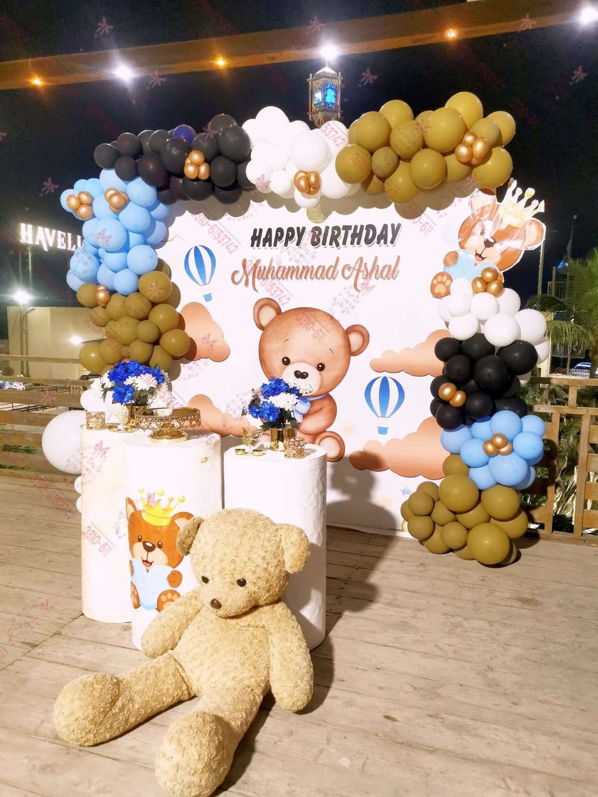Teddy Bear Theme Baby Decor Lahore