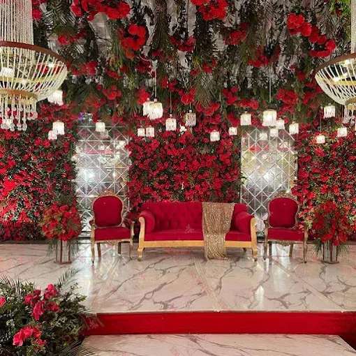 Nikkah Stage Wedding Decor Lahore
