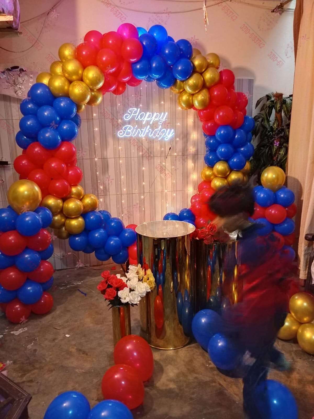 Best Anniversary Theme Decoration Setup Lahore