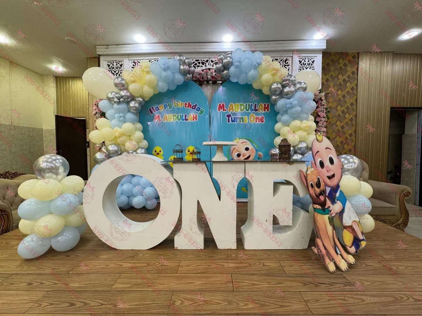 Baby Boy Event Decor Lahore