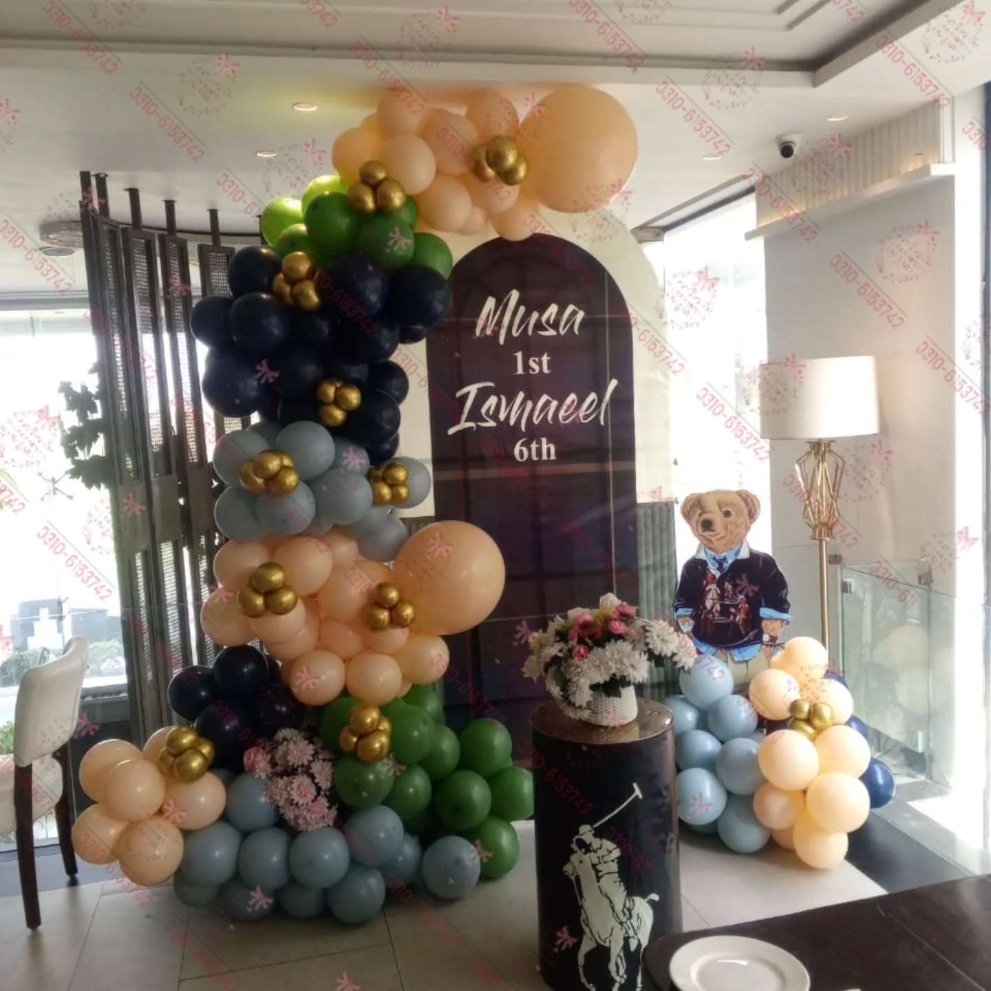 Birthday Stage Backdrop Event Decor Lahore