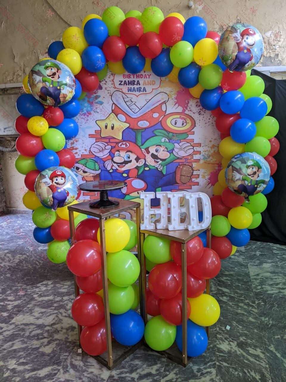 Cartoon Theme Kids Birthday Event Decor Lahore