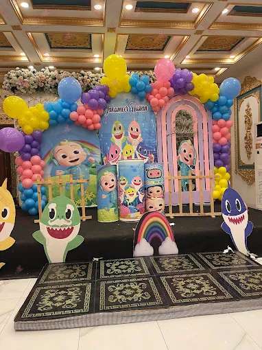 Cocomelon Kids Birthday Decor Lahore