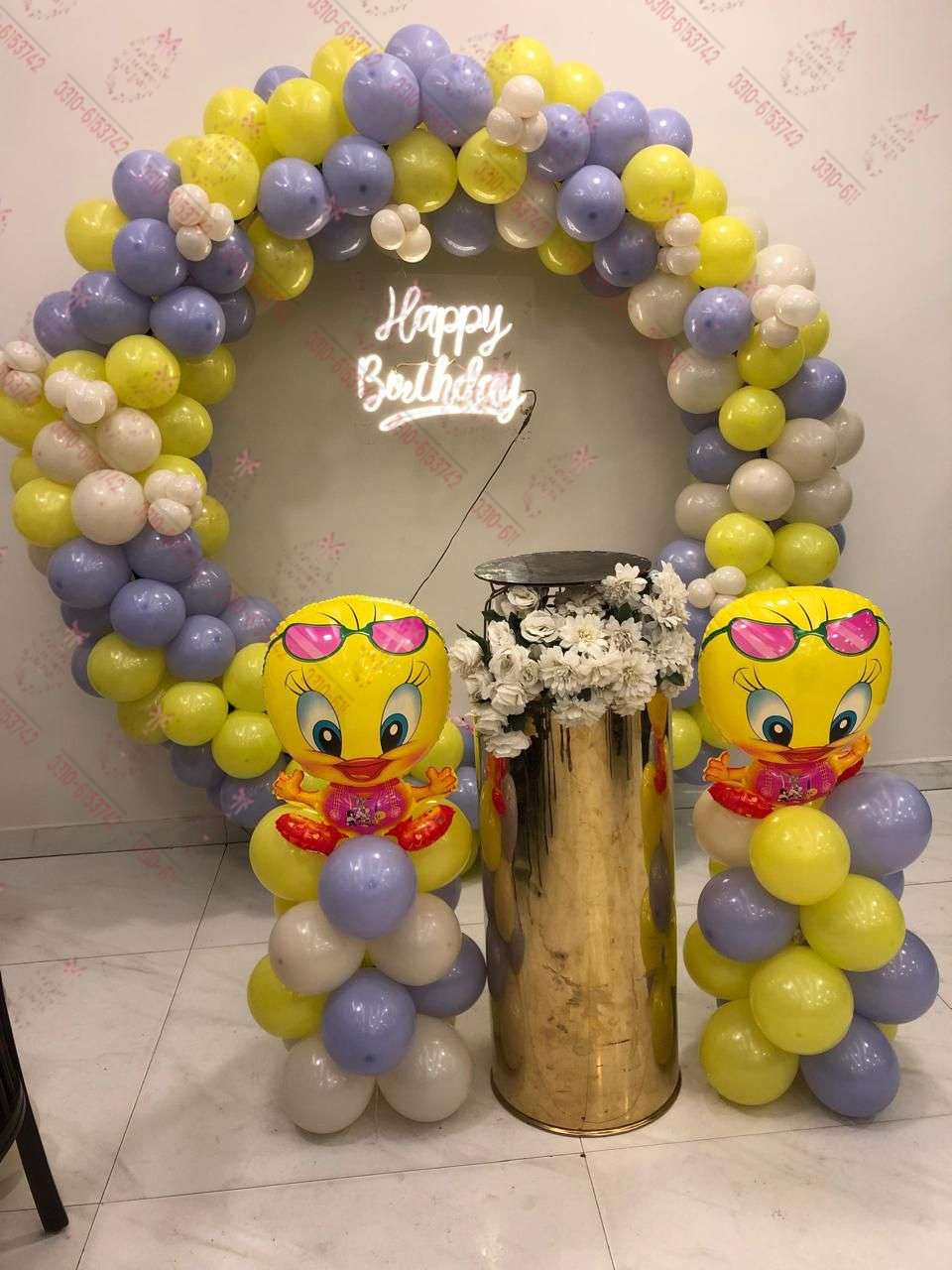 Premium Baby Boy Birthday Event Decor in Lahore | SweetBloomEvents