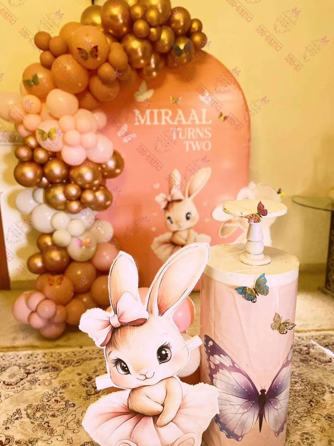Kids Theme Baby Girl Birthday Event Decor Lahore
