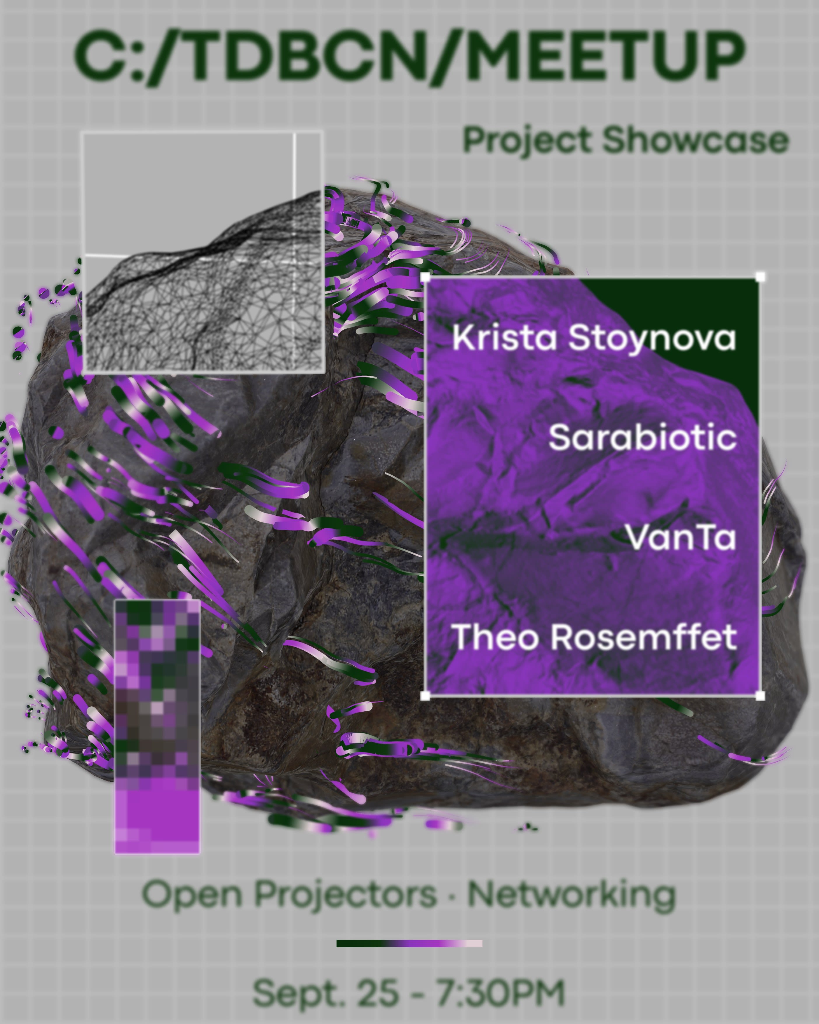 TouchDesigner Meetup Flyer
