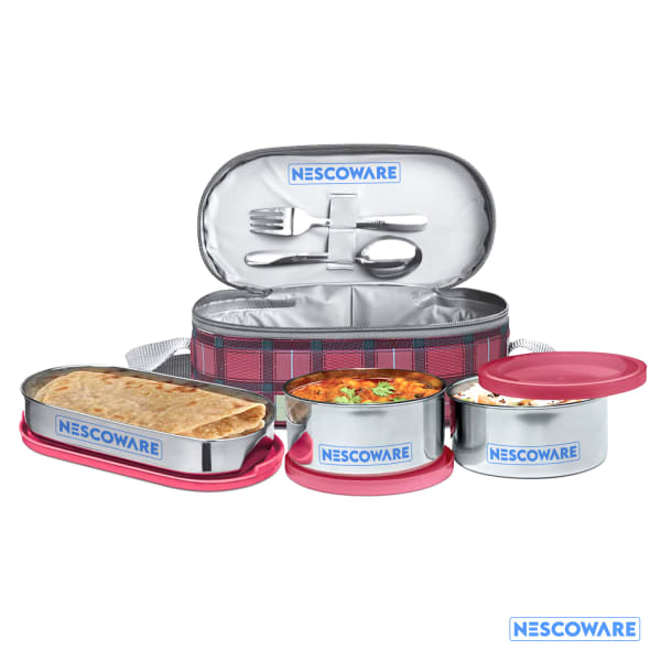 Nescoware 3-in-1 Lunch Box Set