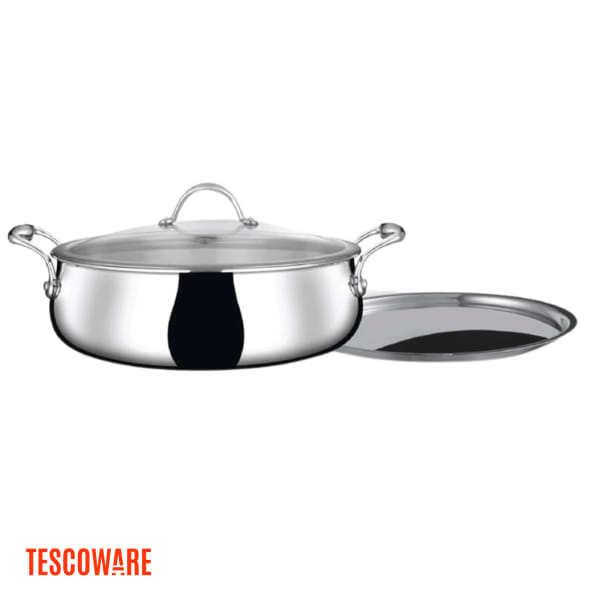 Tescoware Stainless Steel Casserole
