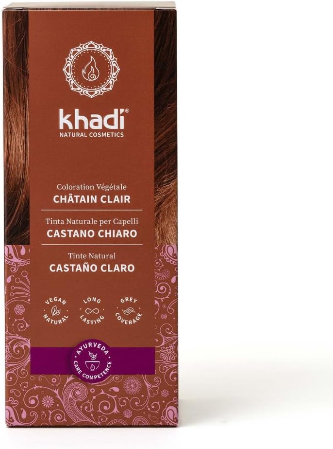 Khadi Chatain Clair Coloration