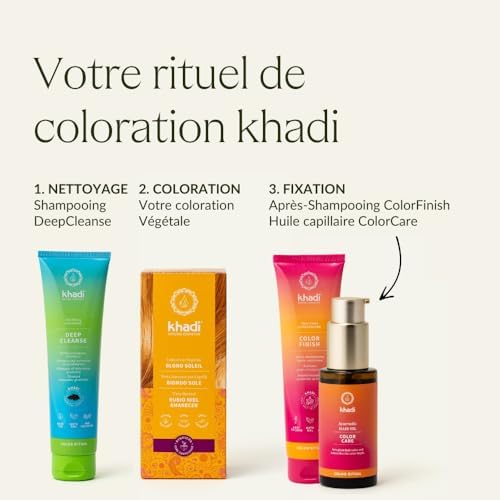 Vue 6 de Khadi Blond Soleil Coloration