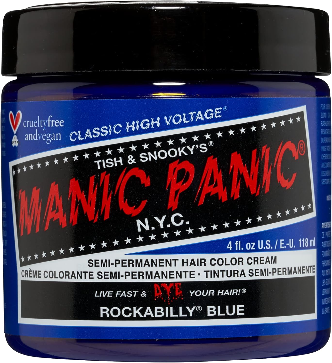 Manic Panic Rockabilly Blue