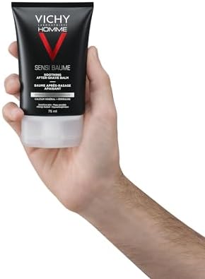 Vue 7 de Vichy Homme Baume Apresrasage
