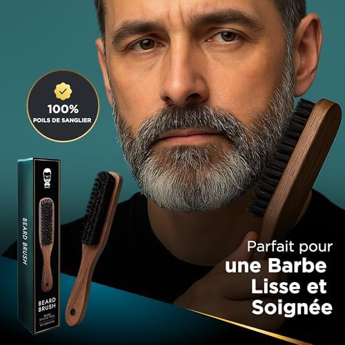 Vue 2 de Brosse Barbe En
