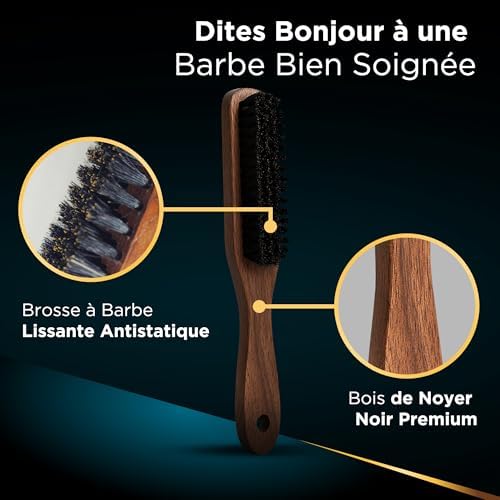 Vue 3 de Brosse Barbe En