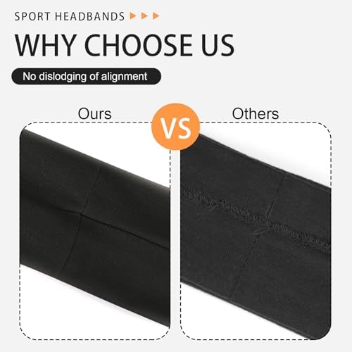 Vue 3 de Bandeau Cheveux Femme Homme