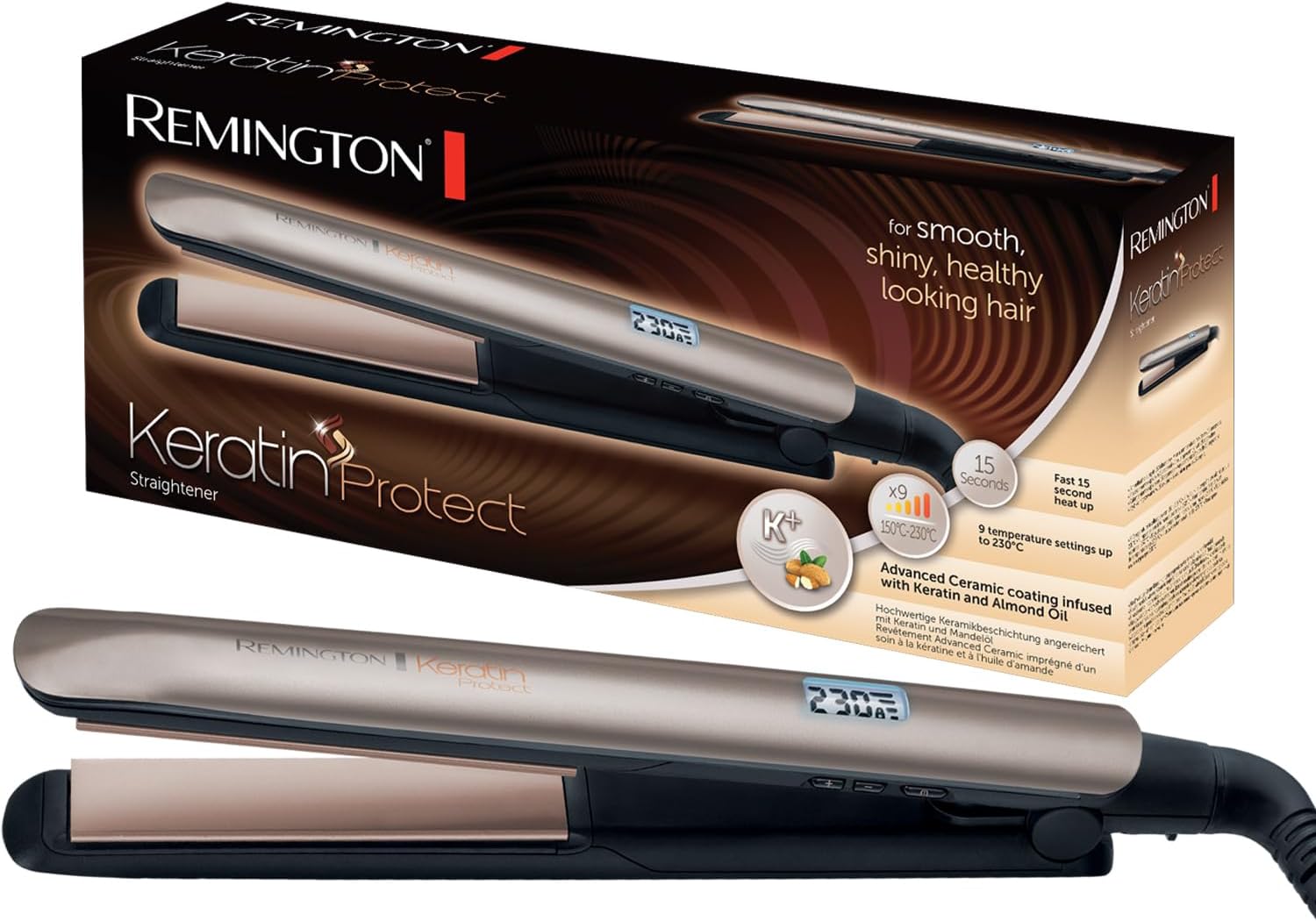 Remington Lisseur Cheveux Soin