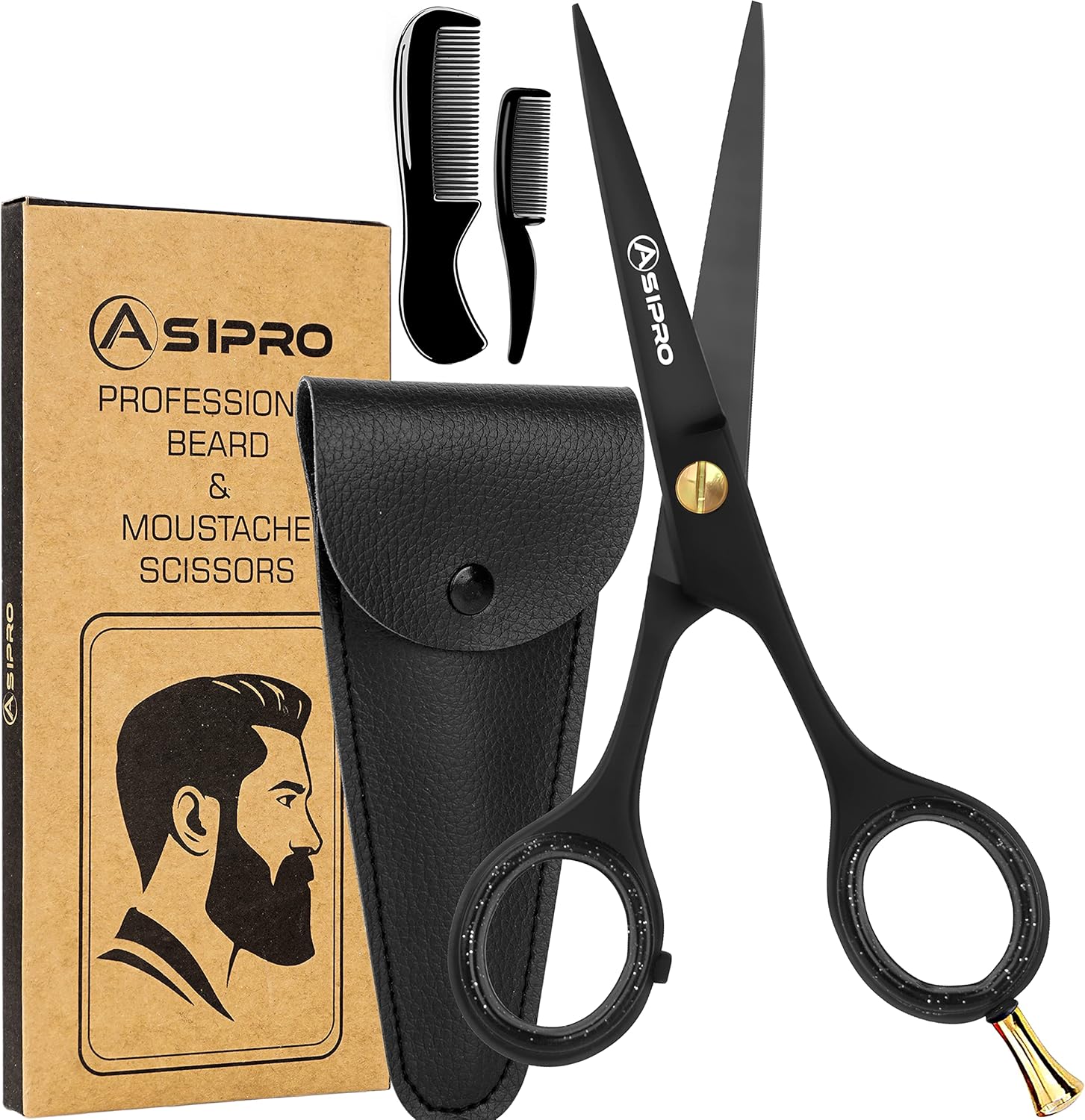 Asipro Ciseaux Barbe Et