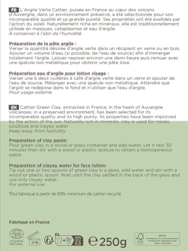 Vue 2 de Cattier Argile Verte Ultraventilee