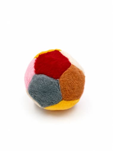 Multicolor Patchwork Plush Soft Activity Ball - Buy Online | i-robox