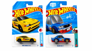 1985 Honda CR-X and Mazda RX-3 (Pack of 2)