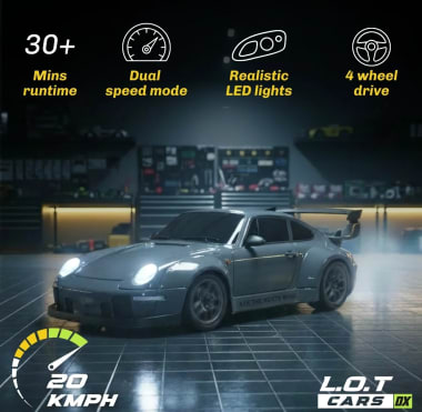 L.O.T Cars DX High-Speed 4WD RC Drift Car - Buy Online | i-robox