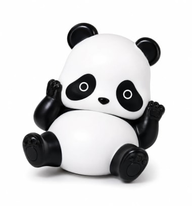 Cute Panda  – "Hands on Belly" Relaxed Sitting - Buy Online | i-robox