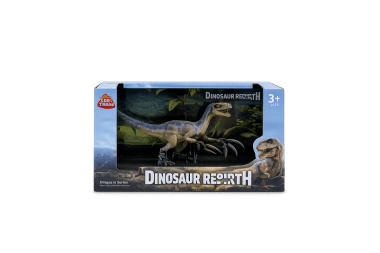 Zippy Toons Dinosaur Rebirth Velociraptor - Green & Blue - Buy Online | i-robox