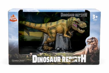 Zippy Toons Dinosaur Rebirth Tyrannosaurus Rex - Green & Yellow - Buy Online | i-robox