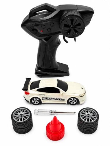 Desktop Drift Car – 4WD RC Racing Car - White - Buy Online | i-robox