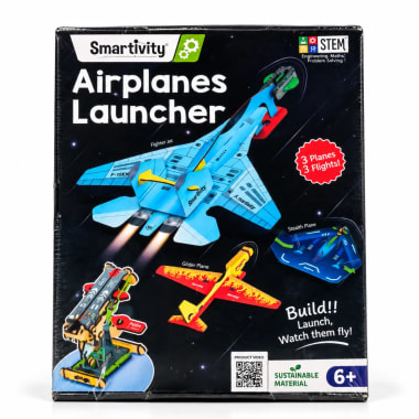Smartivity Airplanes Launcher – DIY STEM Kit - Buy Online | i-robox