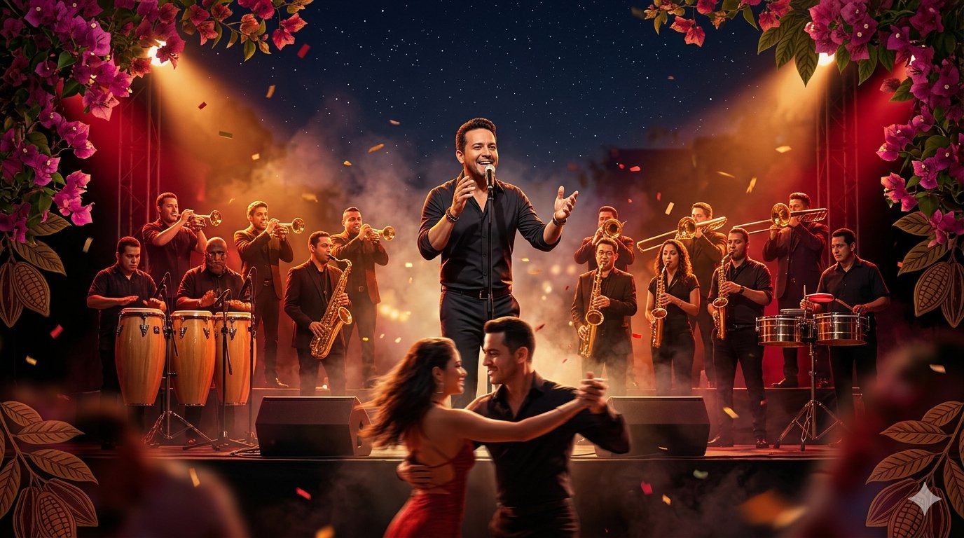 Grupo Cañaveral en la Imposición de Bandas — Feria Tabasco 2026