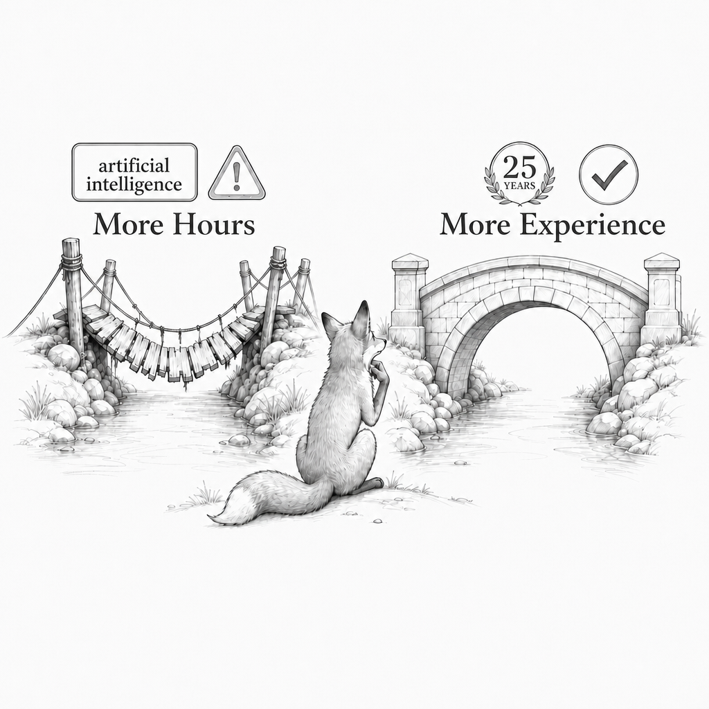 You’re Not Paying for Hours. You’re Paying for Better Decisions.