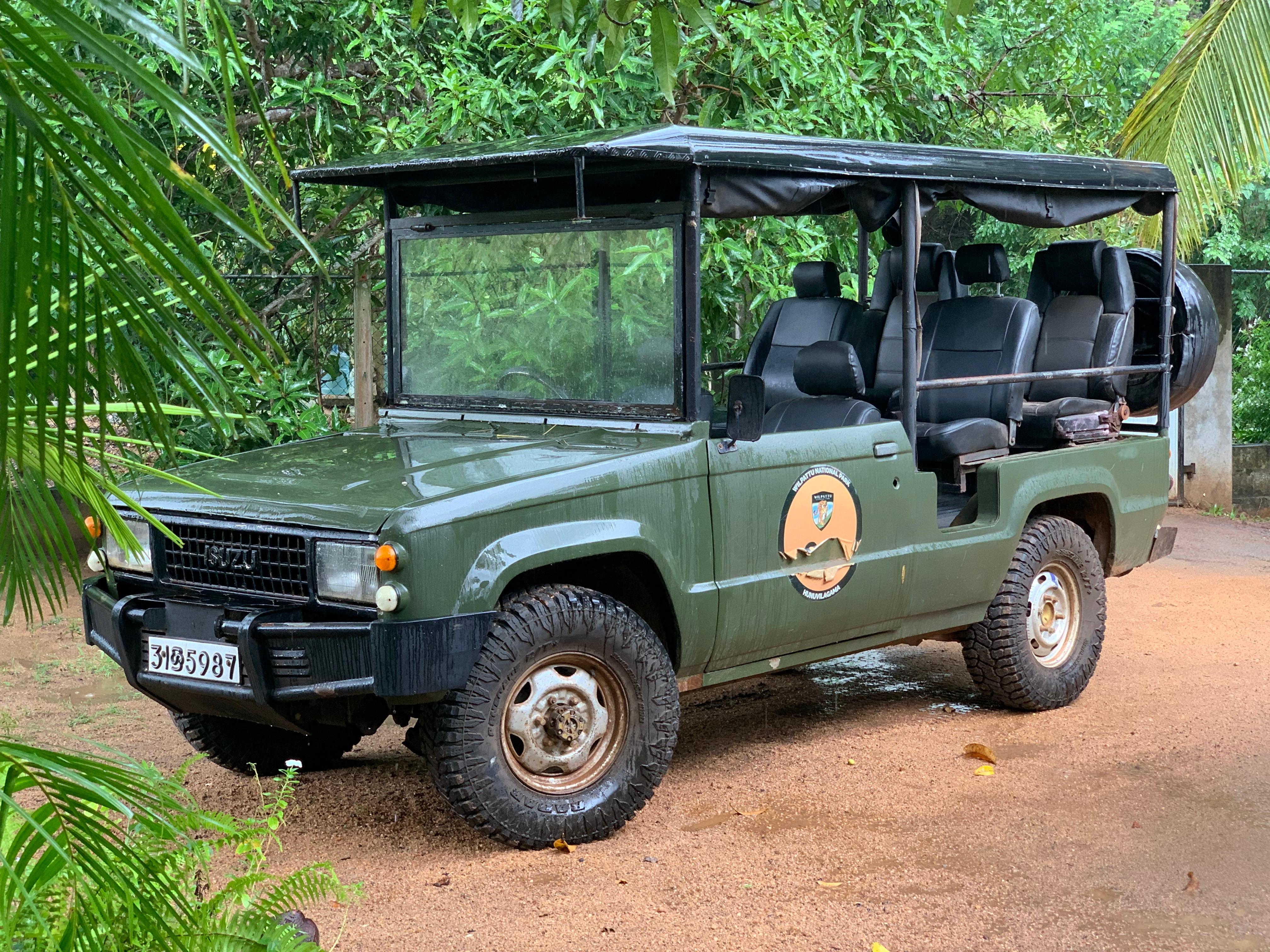 Morning Wilpattu Jeep Safari